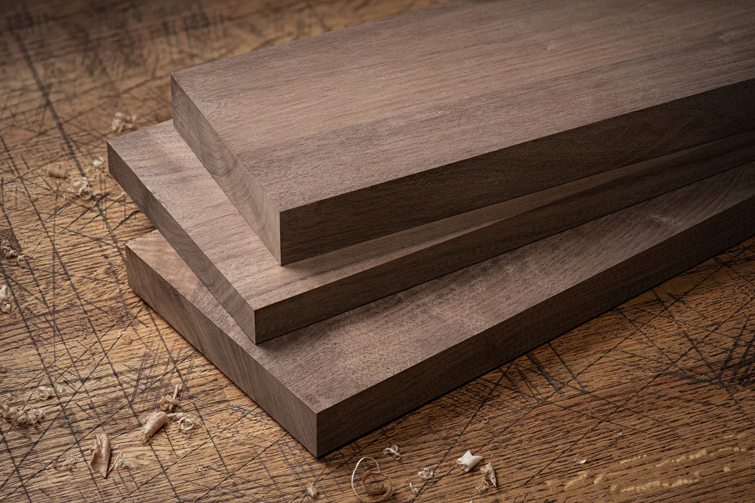 Black walnut wood