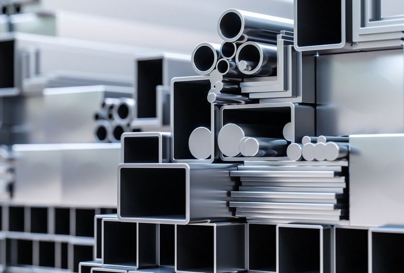 Metal furniture detail