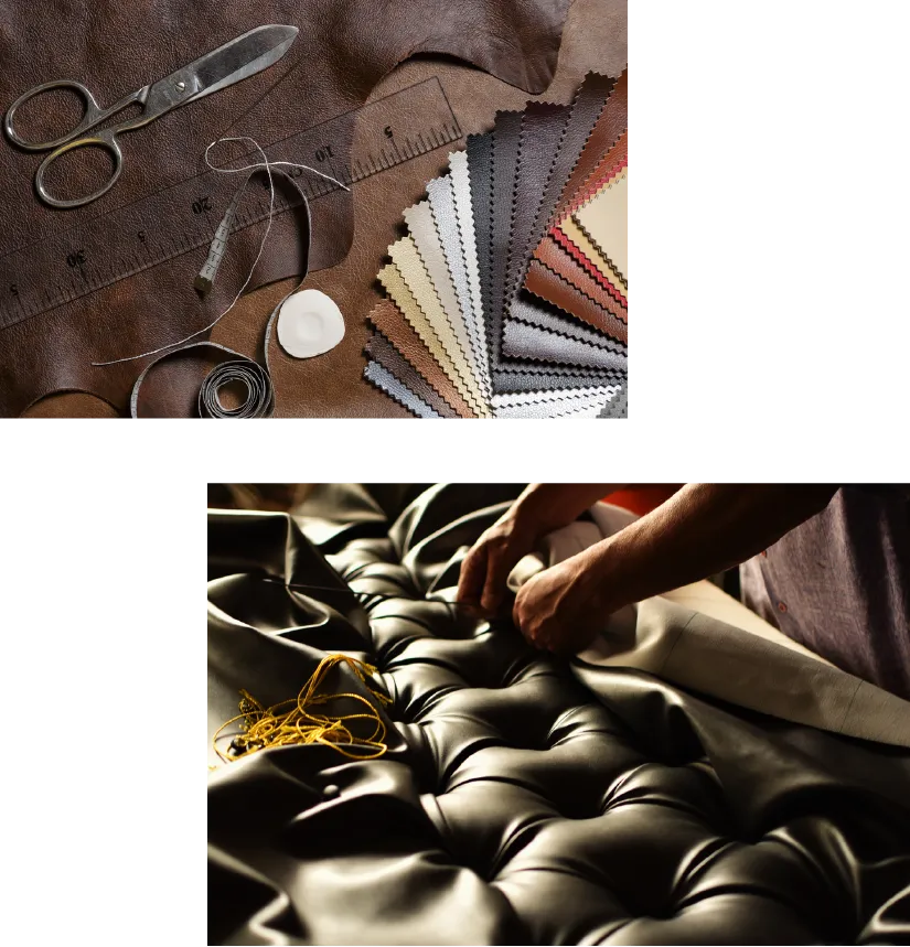 Furniture upholstery by Luxury Living Design